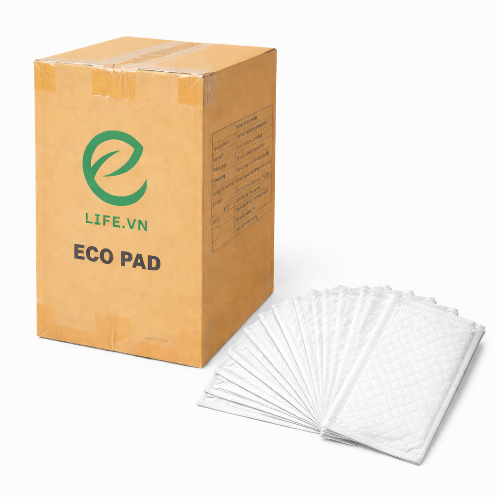 [Thùng] Miếng Thấm Thực Phẩm EcoPad KT:150x100mm 80ml+
