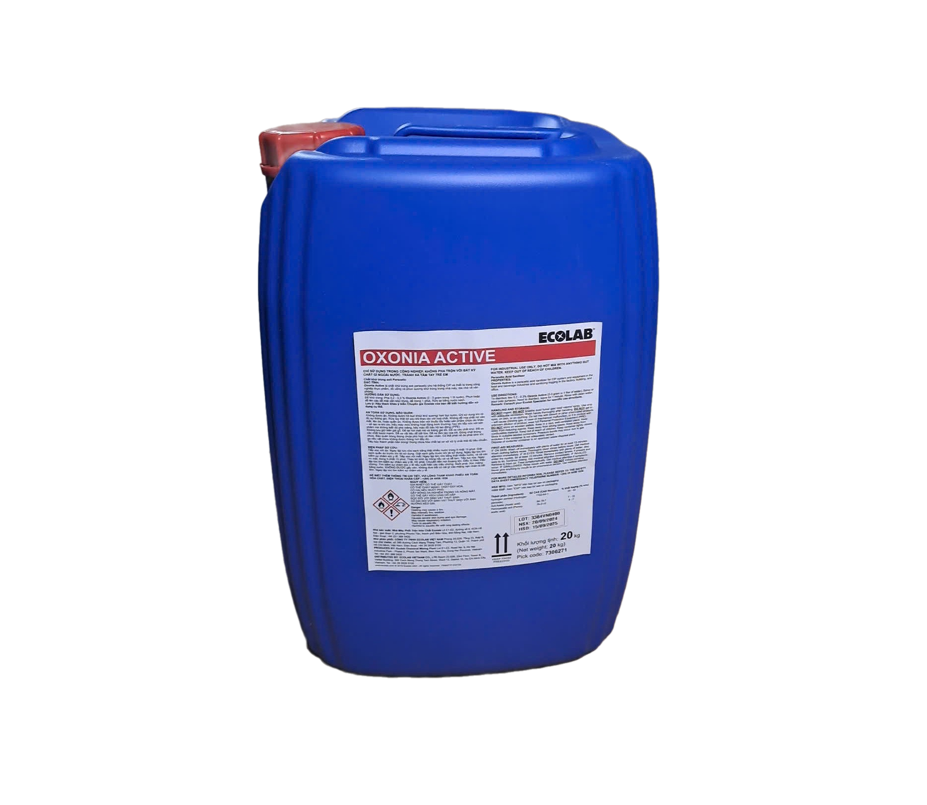 Chất tẩy rửa sát khuẩn Oxonia Active (Ecolab) 20kg