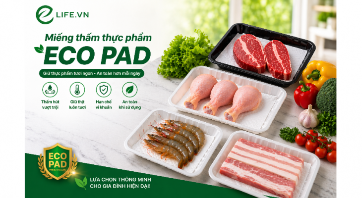 MIẾNG THẤM THỰC PHẨM ECOPAD